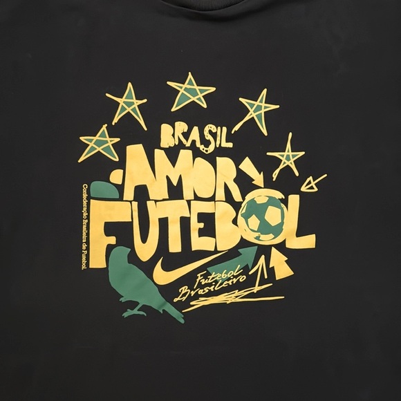 Nike Brazil Love and Football T-Shirt - Picture 2 of 5